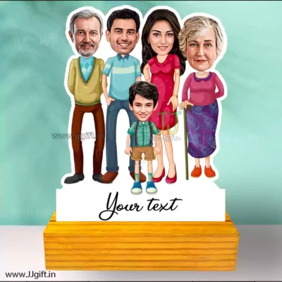 Best Family caricature gift