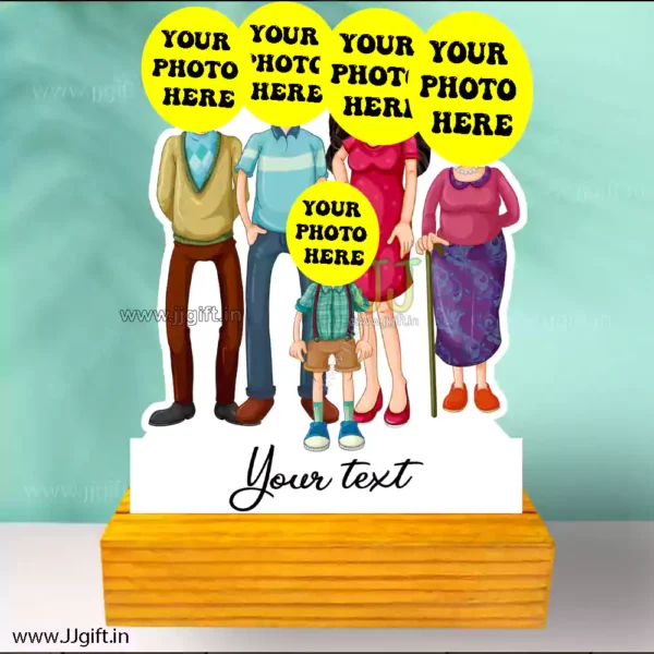 Personalized Best Family caricature gift