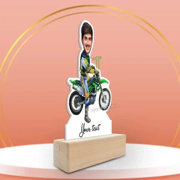 Bike rider caricature - Image 2