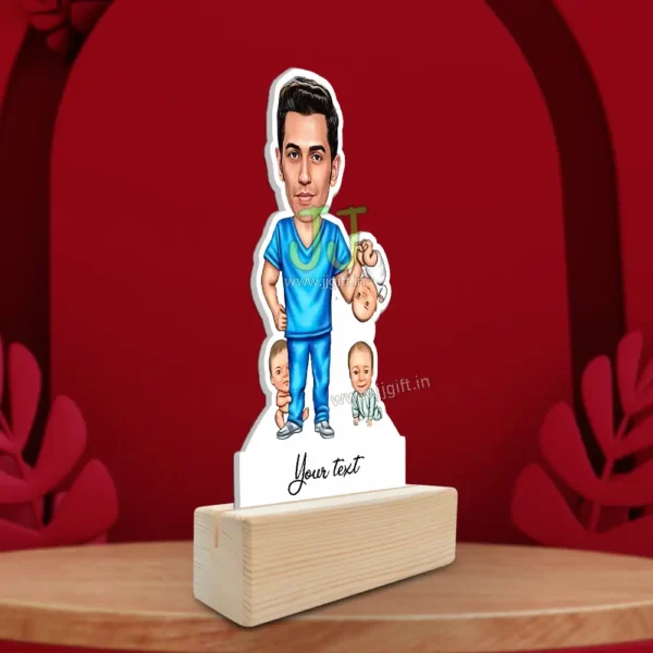 Caricature gift for Pediatrician - Image 2