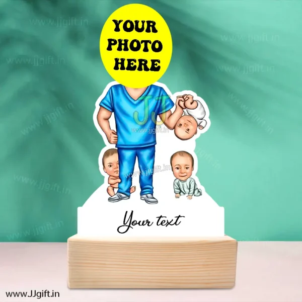 Caricature gift for Pediatrician - Image 3