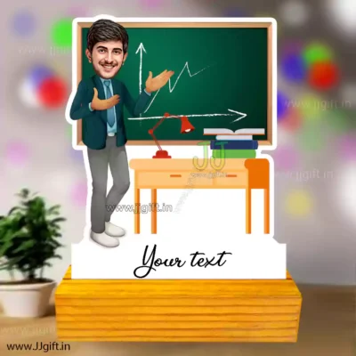 Caricature gift for teacher