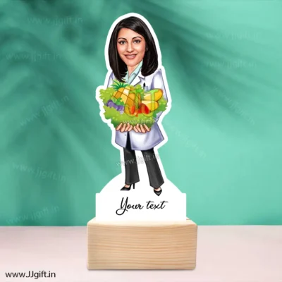 Dietician caricature gift