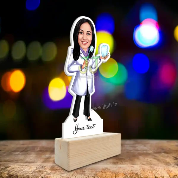 Personalized gift for dentist caricature - Image 2