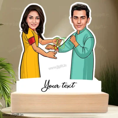 Raksha bandhan caricature 4