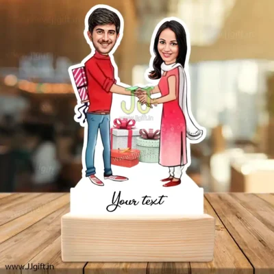 Raksha bandhan caricature 5