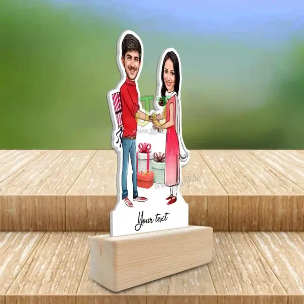 Raksha bandhan caricature 5 - Image 2