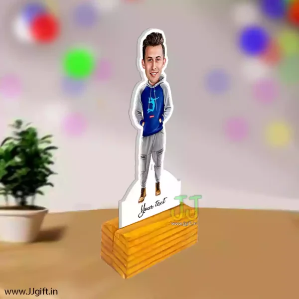 Stylish boy caricature - Image 3