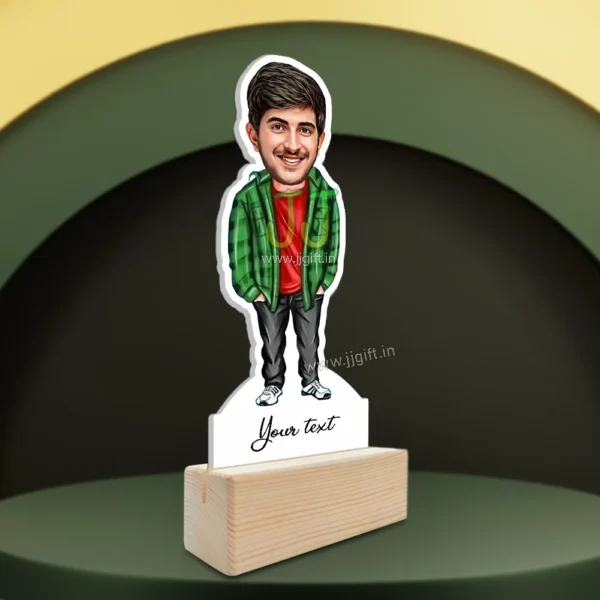 Stylish guy caricature 2 - Image 2