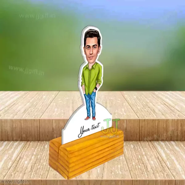 Stylish guy caricature - Image 2