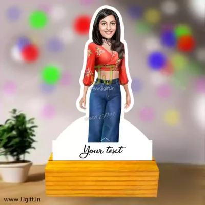 Stylish girl caricature 3