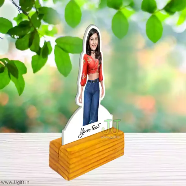 Stylish girl caricature 3 - Image 2