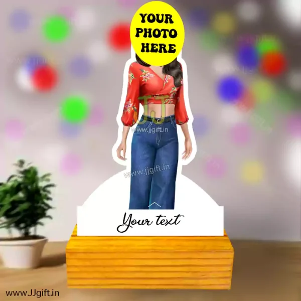 Stylish girl caricature 3 - Image 3