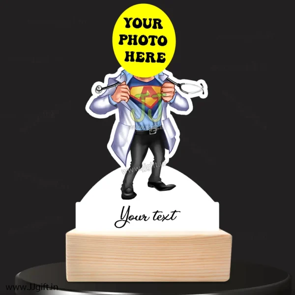 Superhero doctor caricature - Image 3