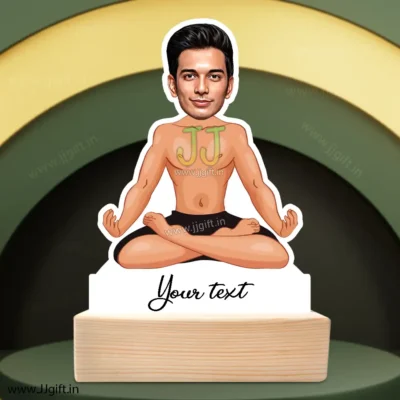 Yoga caricature
