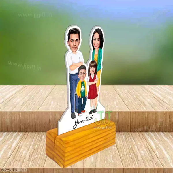 Unique gift for family of 4