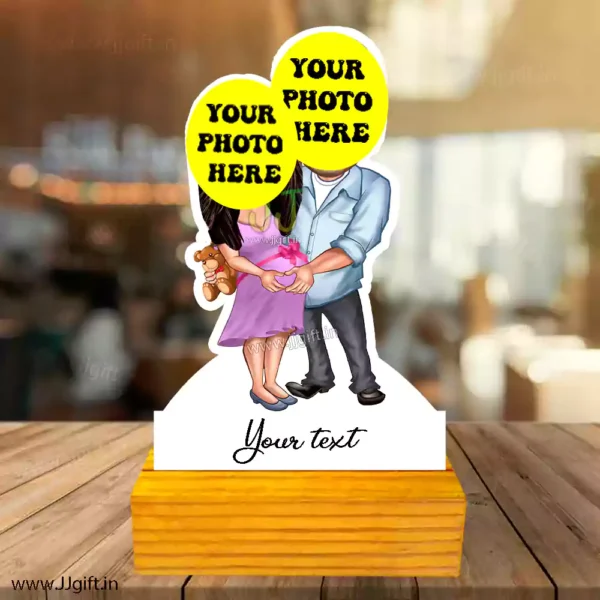 First time mom dad caricature gift - Image 3