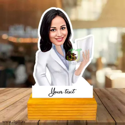 pharmacy technician caricature gift