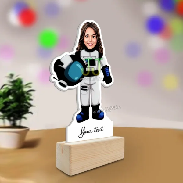 Astronaut caricature gift - Image 2