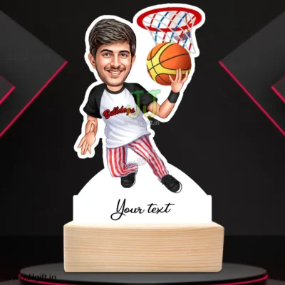 Basketball player Caricature gift