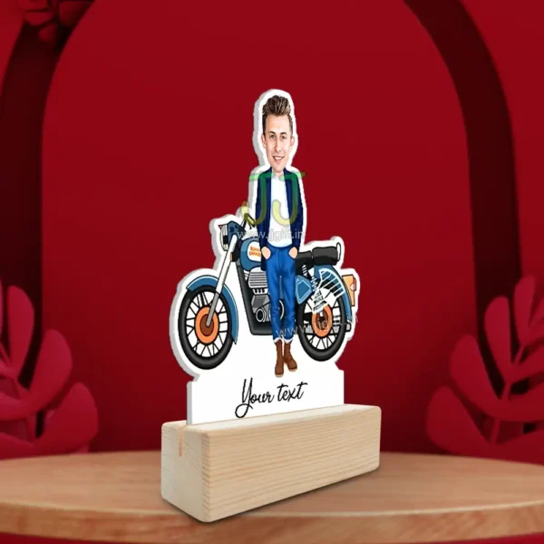 Bike rider caricature 3 - Image 2
