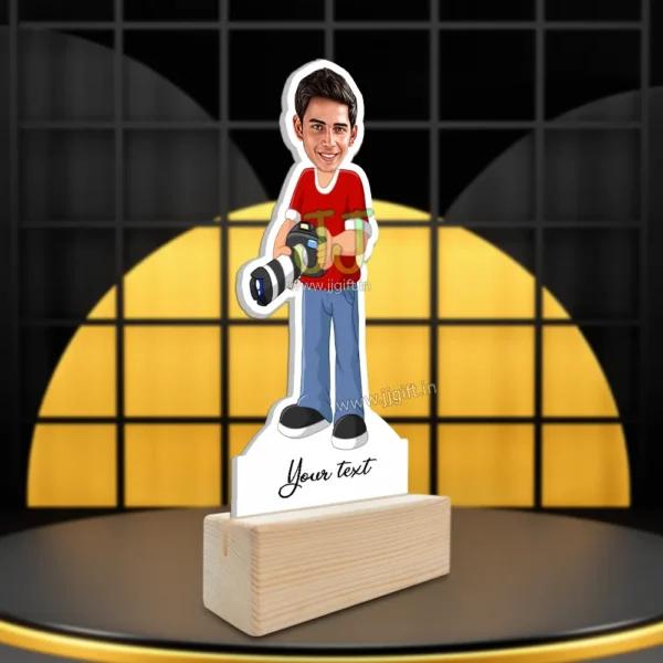 Camera lover caricature gift - Image 2