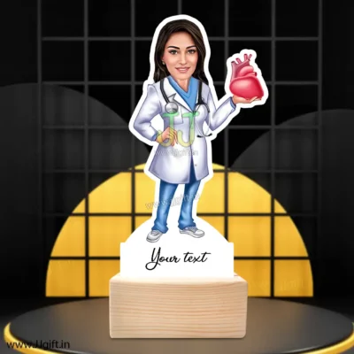 Cardiologist caricature gift