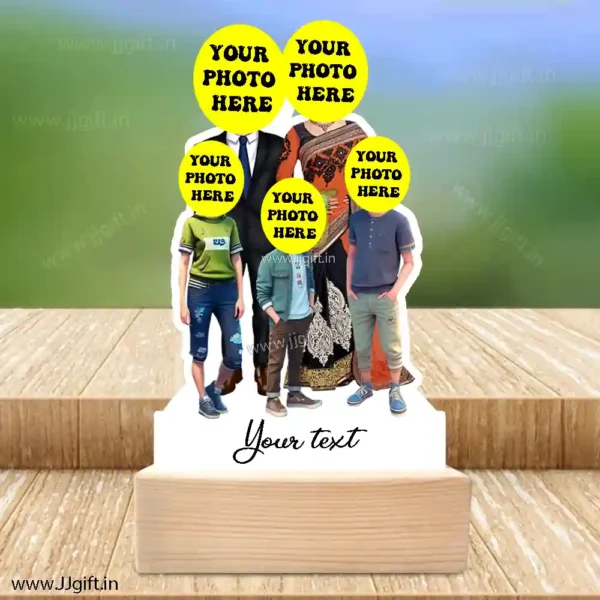 Caricature family of 5 - Image 3