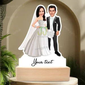 Caricature for wedding couple
