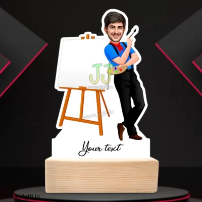 Caricature gift for artist