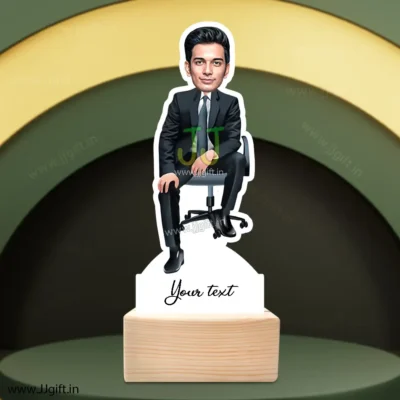 Caricature gift for boss male