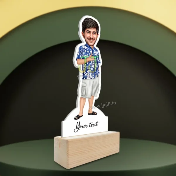Chill man caricature - Image 2