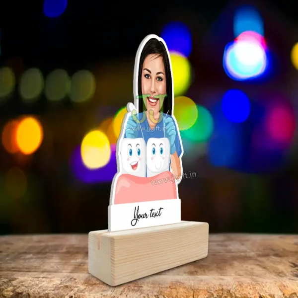 Customize dentist caricature - Image 2