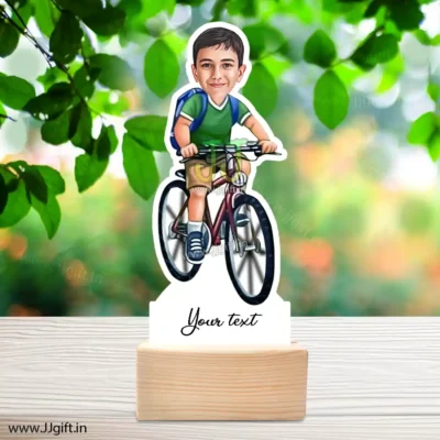 Cyclist caricature 3