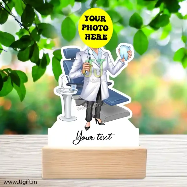 Female dentist caricature - Image 3