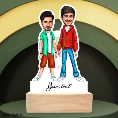 Friend caricature gift 2