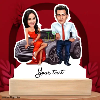 Gift for businessman caricature