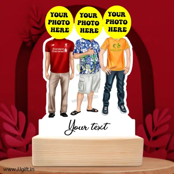 Gifts for 3 best friend  caricature - Image 3