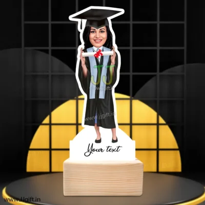 Graduation caricature gift for her