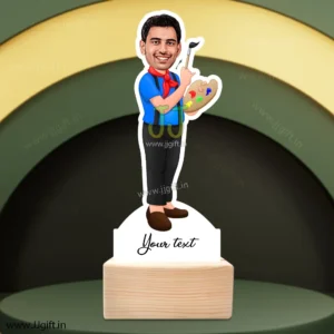 Painter caricature