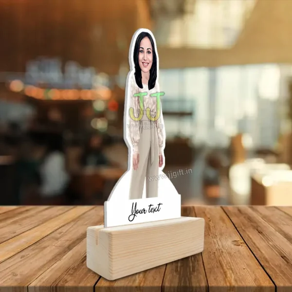 Stylish girl caricature 6 - Image 2