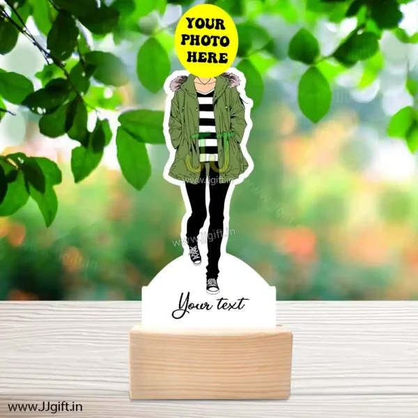 Stylish girl caricature 13 - Image 3