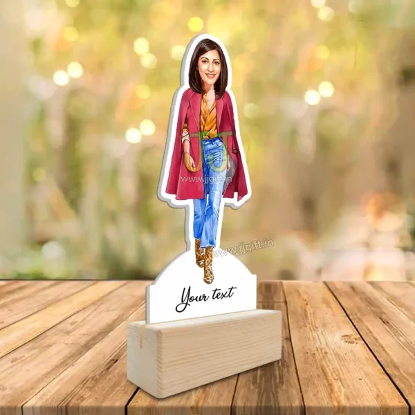 Stylish girl caricature 19 - Image 2
