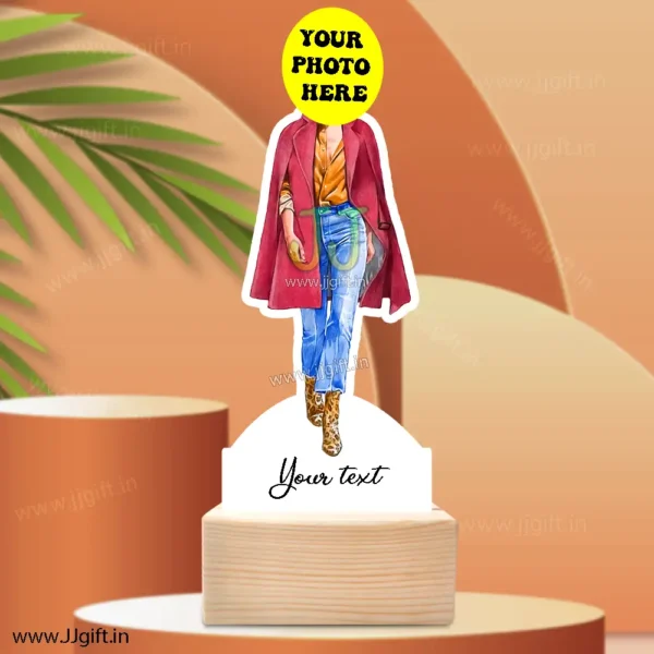 Stylish girl caricature 19 - Image 3