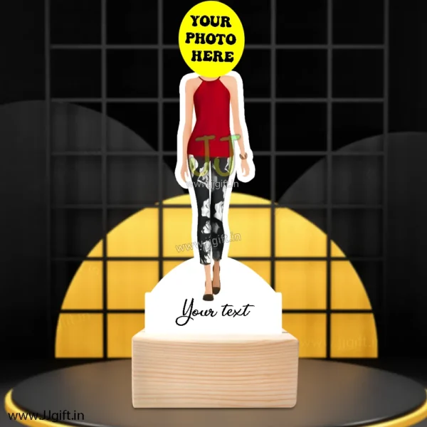 Stylish girl caricature 20 - Image 3
