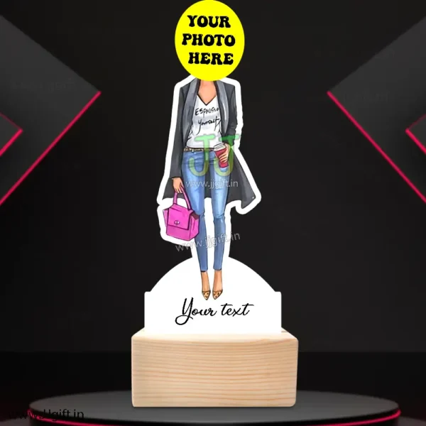 Stylish girl caricature 25 - Image 3