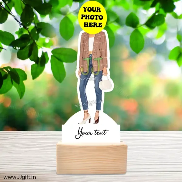 Stylish girl caricature 28 - Image 3