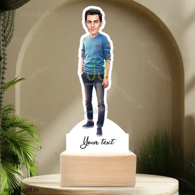 Stylish guy caricature 10