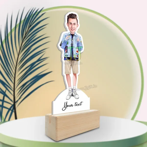 Stylish guy caricature 11 - Image 2