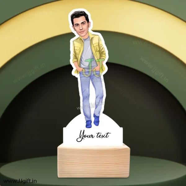 Stylish guy caricature 13